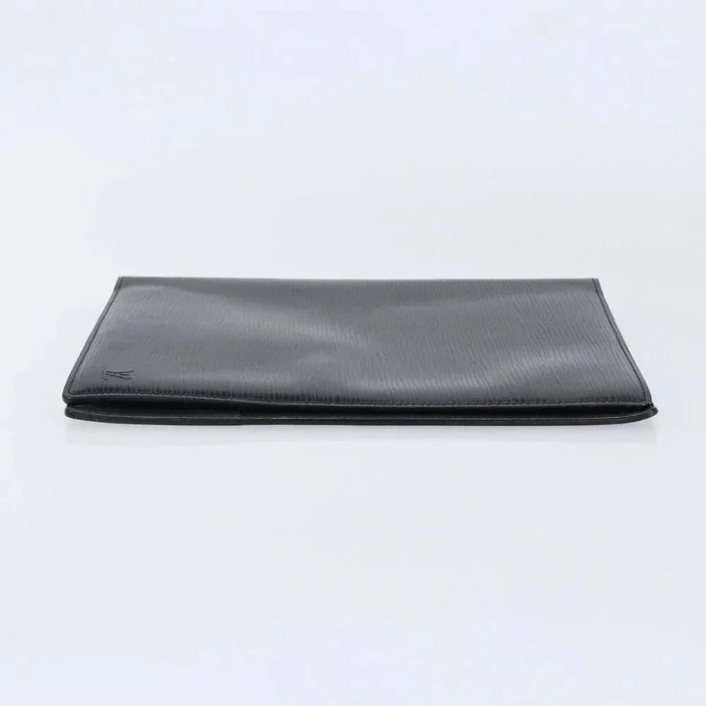 LOUIS VUITTON Epi Agenda Bureau Day Planner Cover Black